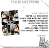 HOW TO TAKE PHOTOS